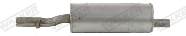 WALKER Middle silencer 01489 WALKER 01489 FIAT Doblo II Box Body / Estate (263) resonator replacement