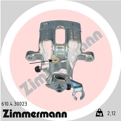 ZIMMERMANN Pidurisadul 610.4.30023 Pidurisadul ZIMMERMANN Cabrio 610.4.30023 odav
