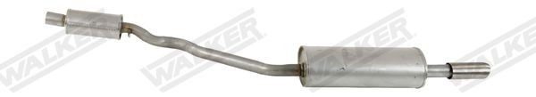 WALKER Lõppsummuti 02694 WALKER 02694 Summuti pütt Porsche 924 Kupee odava hinnaga