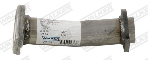 WALKER Tuyau d'échappement 02747 02747 Tuyau d'échappement WALKER TOYOTA TERCEL