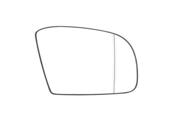 BLIC Speilglass, ytterspeil 6102-02-2001816P BLIC 6102-02-2001816P Sidespeilglass Mercedes Benz S212 pris