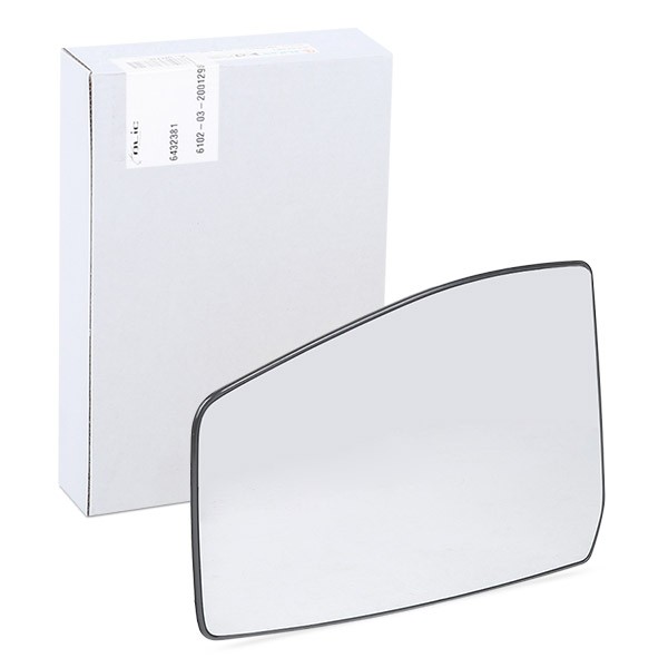 BLIC Sklo vonkajżieho zrkadla 6102-03-2001298P Sklo zrkadla BLIC Ford TRANSIT COURIER 6102-03-2001298P