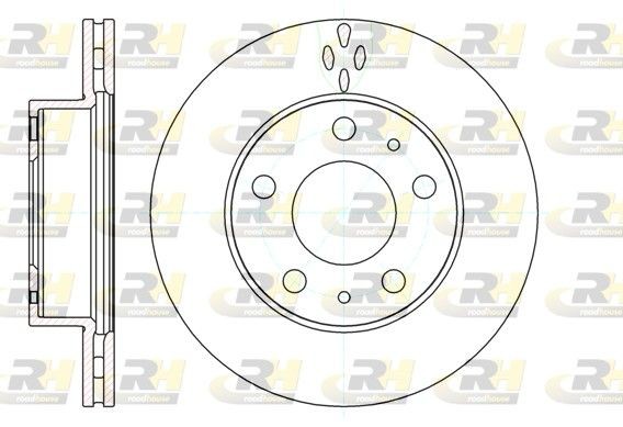 ROADHOUSE Disco freno 61204.10 61204.10 costo Dischi freno TOYOTA 4 RUNNER ROADHOUSE