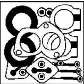 VEGAZ Tlmič výfuku - montáżna sada MA-10 Montážna sada tlmič výfuku VOLVO VEGAZ MA-10