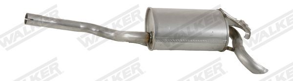 WALKER Bakre ljuddämpare 05268 05268 WALKER slutdämpare Mercedes HECKFLOSSE