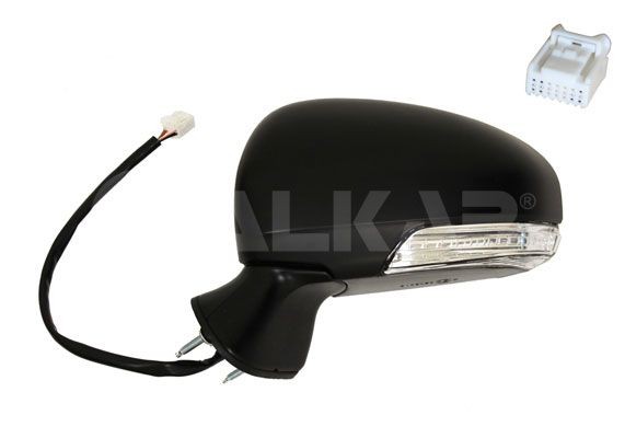 ALKAR Sidespeil 6139257 ALKAR 6139257 Sidespeil Corolla XI Sedan (E160) pris