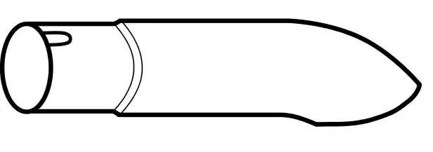 VEGAZ Abgasrohr VOR-116 VEGAZ VOR-116 Abgasrohr