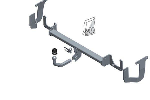 Dispositivo de reboque BRINK 617500 BRINK 617500 Gancho de reboque Citroën DS3 2009