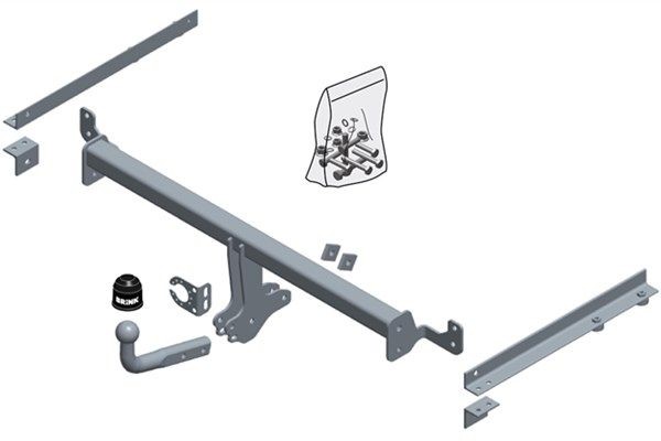 Gancio traino BRINK 619300 BRINK 619300 Ganci rimorchio Honda HR-V 2000