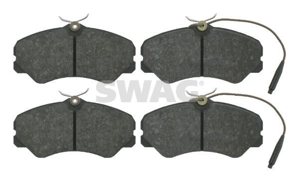 SWAG Bremseklosser 62 91 6049 SWAG 62 91 6049 Bremseklosser PEUGEOT J5 Flatvogn lastebil/Chassis (290) 2.0 84 hk 1990