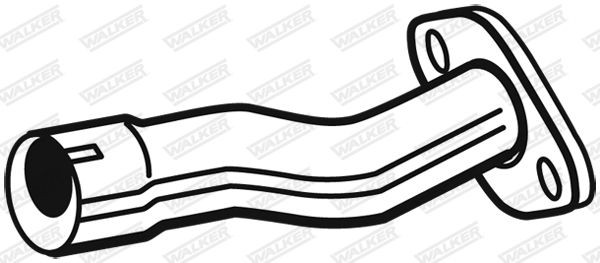 WALKER Σωλήνας εξάτμισης 09124 WALKER 09124 Εξατμισεισ Lancia Musa 350 τιμες