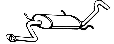 VEGAZ Πίσω σιλανσιέ MZS-25 VEGAZ MZS-25 Πίσω σιλανσιέ