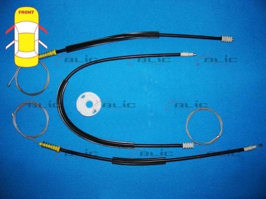 BLIC Rep.sats, fönsterhissar 6205-21-023812P BLIC 6205-21-023812P Fönsterhiss C8 II original