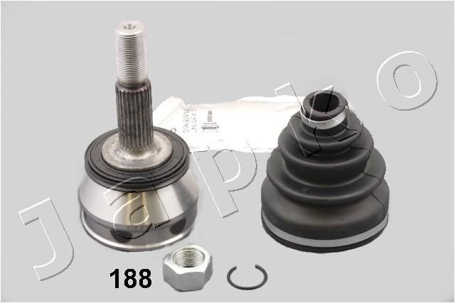 Ledsats, drivaxel JAPKO 62188 JAPKO 62188: Drivknut Nissan SUNNY 2024