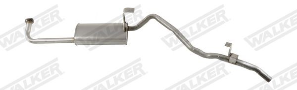 Bakre eksospotte WALKER 14393 WALKER 14393 Lyddemper eksos TOYOTA LAND CRUISER 2021
