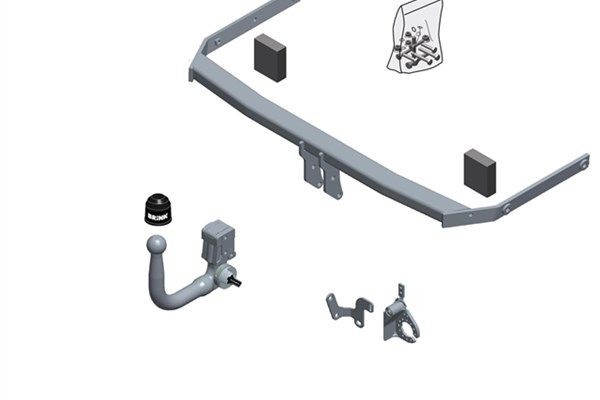 Gancio traino BRINK 628600 BRINK 628600 Ganci rimorchio Ford FIESTA 2004