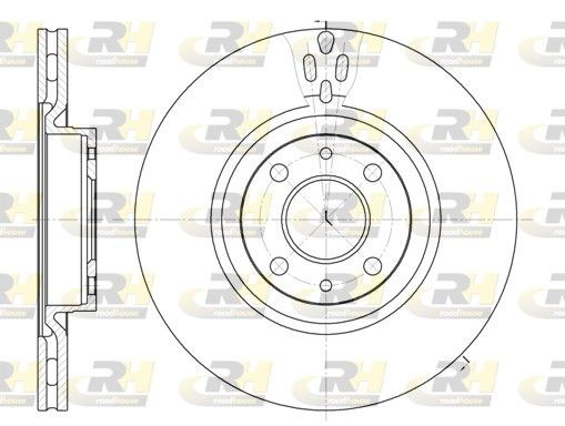ROADHOUSE Disque de frein 6316.11 Lancia VOYAGER Disque ROADHOUSE 6316.11