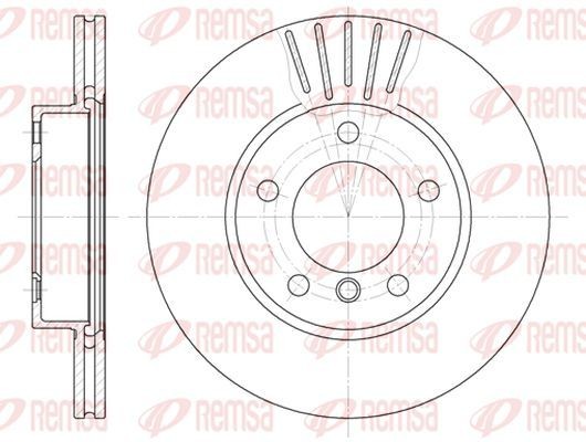 KAWE Disque de frein 6324 10 6324 10 Disques de frein BMW X5 KAWE