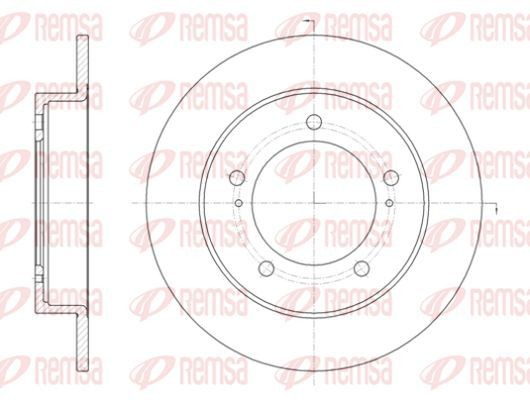 KAWE Δισκόπλακα 6329 00 Δίσκος φρένων KAWE BALENO 6329 00 φθηνά