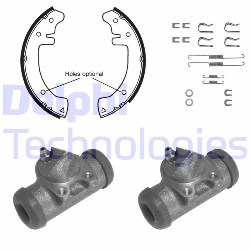 DELPHI Kit de reparação de cabos, sonde Lambda 6407-628 DELPHI 6407-628 Kit de cabos Saab 9-5 Sedan originais preço