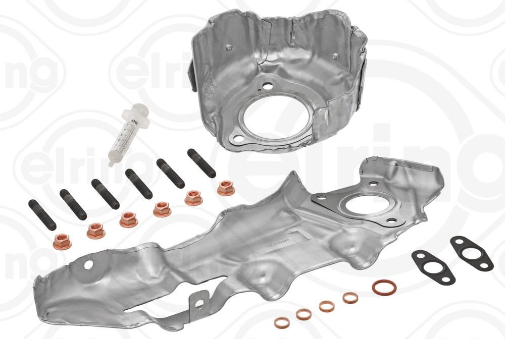 Kit de montagem, turbocompressor ELRING 642.470 ELRING 642.470 Kit de montagem sistema de escape RENAULT SCÉNIC 2016
