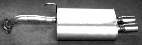 VEGAZ Marmitta TS-154 VEGAZ TS-154 Marmitta posteriore Toyota Prius 3 originale prezzo