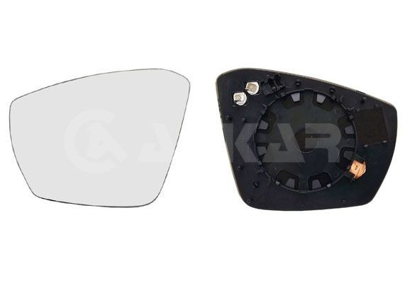 ALKAR Vetro specchio, specchio esterno 6431531 6431531 costo Vetro specchietto SKODA YETI ALKAR