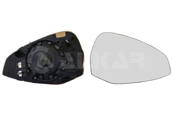 ALKAR Spoguļstikls, Ārējais atpakaļskata spogulis 6432810 ALKAR 6432810 Spoguļstikls, Ārējais atpakaļskata spogulis