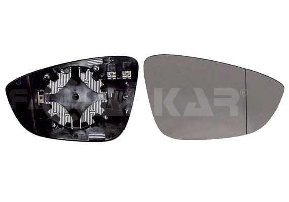 ALKAR Miroir de rétroviseur 6472133 ALKAR 6472133 Glace de rétroviseur Volkswagen JETTA d'origine