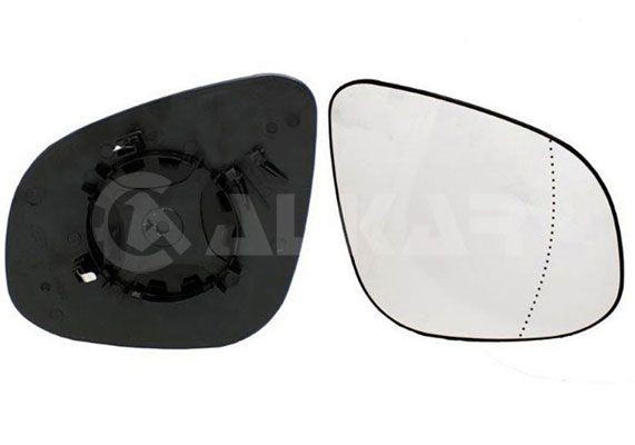 ALKAR Vidro de espelho, espelho retrovisor exterior 6482698 Vidro espelho retrovisor ALKAR Renault 4 6482698