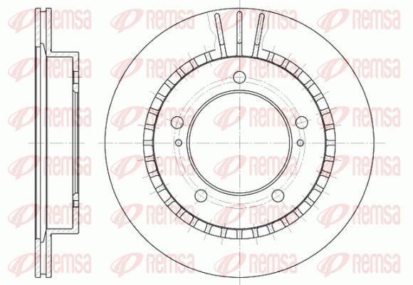KAWE Bremseskive 6492 10 Skive SUZUKI KAWE 6492 10