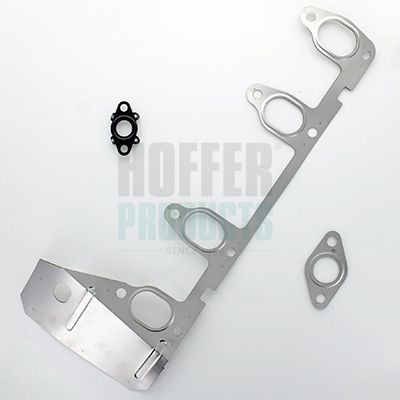 HOFFER Turbodúchadlo - montáżna sada 6500786 Montáżna sada pre výfukový systém HOFFER Volkswagen TRANSPORTER 6500786