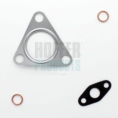 HOFFER Montagesatz, Lader 6500805 Montagesatz Auspuff HOFFER Renault Symbol 6500805
