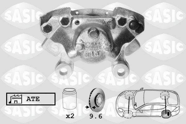 SASIC Pidurisadul 6506080 Pidurisadul SASIC Volvo S70 6506080