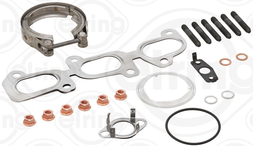 ELRING Kit montaggio turbocompressore 651.020 ELRING 651.020 Kit montaggio impianto gas scarico Chevrolet ORLANDO originali