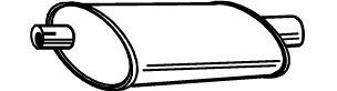 VEGAZ Middle silencer CHS-102 VEGAZ CHS-102 Middle silencer