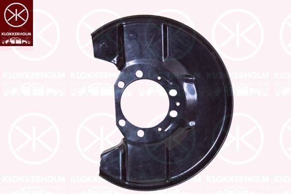 KLOKKERHOLM Flasque de frein 6522370 Opel REKORD Flasque disque de frein KLOKKERHOLM 6522370