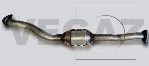 VEGAZ Katalysator OK-978 VEGAZ OK-978 Universele katalysator Opel Vectra A CС goedkoop