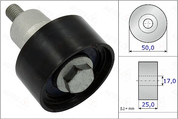 AUTEX Obehová / vodiaca kladka ozubeného remeňa 654921 Obehová / vodiaca kladka ozubeného remeňa AUTEX Honda ACCORD 654921