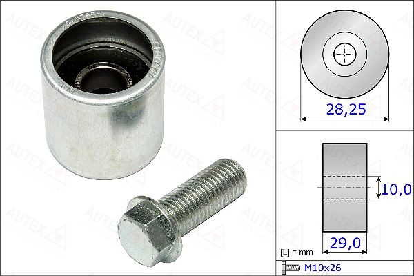 AUTEX Ohjainrulla, hammashihna 654937 654937 AUTEX Ohjainrulla, hammashihna BMW 5-sarja