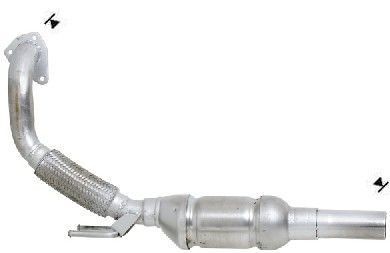 VEGAZ Catalizzatore VK-827 VEGAZ VK-827 Marmitta catalitica Golf 3 originale prezzo