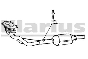 VEGAZ Katalysator VK-952 VK-952 VEGAZ katalysator SEAT TOLEDO
