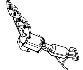 VEGAZ Katalysator MZK-967 Katalysator VEGAZ Mazda XEDOS MZK-967