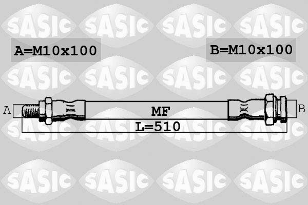 SASIC Remslang 6600049 Fiat COUPE Remslang SASIC 6600049