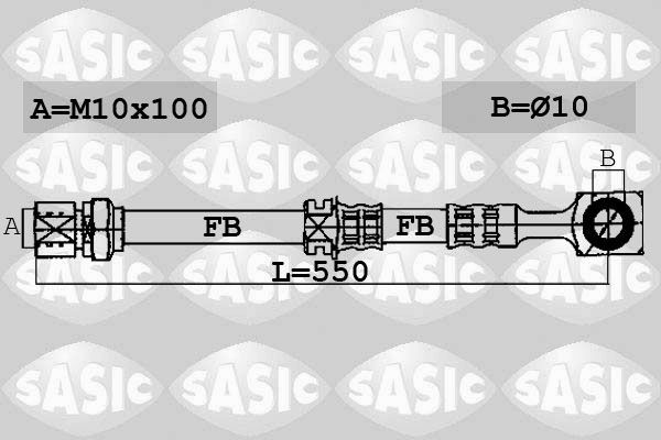 SASIC Remslang 6606099 Remslangen SKODA SASIC 6606099
