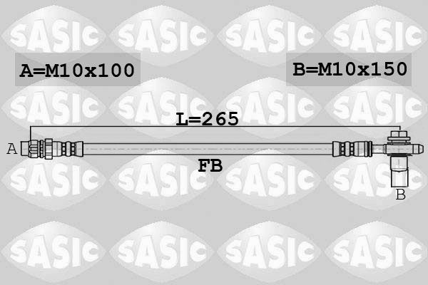 SASIC Remslang 6606169 Remslang SASIC SKODA 6606169