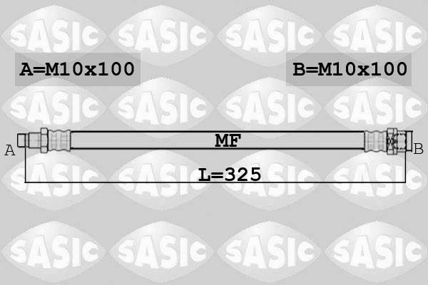 SASIC Jarruletku 6606247 6606247 SASIC Jarruletku MERCEDES-BENZ 190