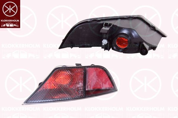 KLOKKERHOLM Tåkebaklys 66120781A1 66120781A1 Tåkelyskaster bak FORD MONDEO KLOKKERHOLM