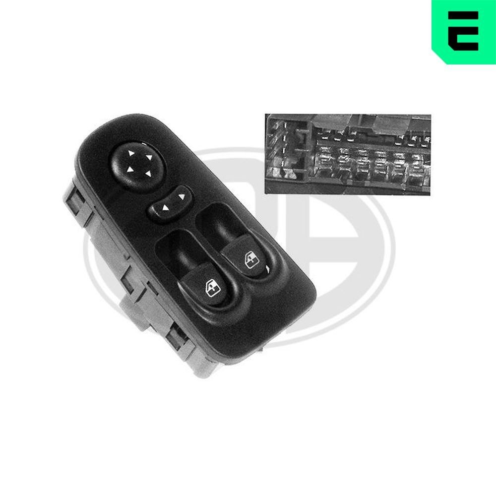 ERA Interruptor, elevadores dos vidros 662323 ERA 662323 originais Comando de vidros NISSAN NOTE preço