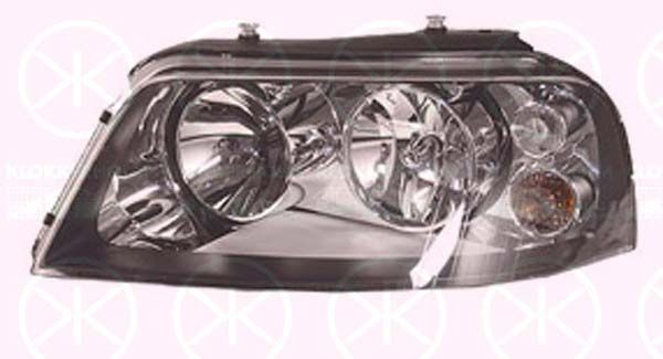 KLOKKERHOLM Koplamp 66500125A1 Seat MARBELLA Koplamp KLOKKERHOLM 66500125A1